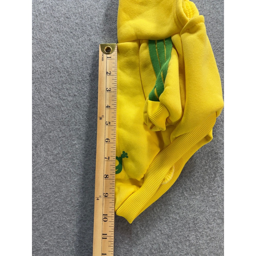 Adidog Pet Hoodie Yellow Green Stripes Graphic Dog Sweatshirt Med ** 2 Shirts ** - Picture 3 of 11